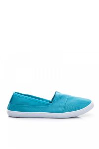WSUWANE TRAMPKI SLIP ON Niebieski