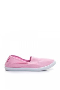 WSUWANE TRAMPKI SLIP ON Różowy
