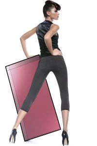 Legginsy Model Marika short Black