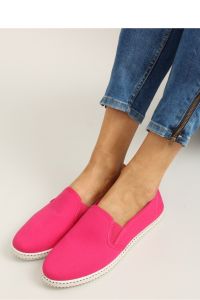 TRAMPKI SLIP-ON Z TAŚMĄ 991-Y FUSHIA