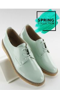 MOKASYNY ZE SKÓRZANYM ŚRODKIEM 7153 BLUE