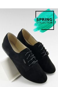 ZGRABNE JAZZÓWKI ZAMSZOWE 5063 BLACK
