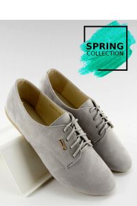 ZGRABNE JAZZÓWKI ZAMSZOWE 5063 GREY