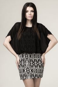 Sukienka Model 580694 Black-White