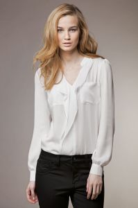 Bluzka Model 00005 White