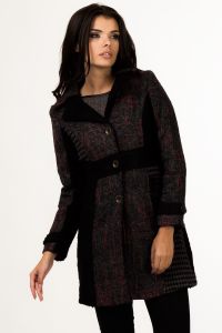 Płaszcz Model 510195 Black/Grey