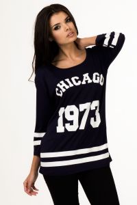 Bluzka Model 470367 Navy